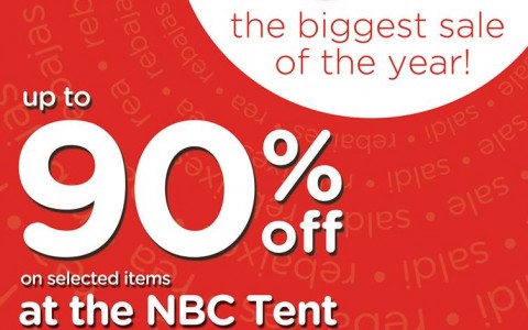Crocs Megasale @ NBC Tent May - June 2013
