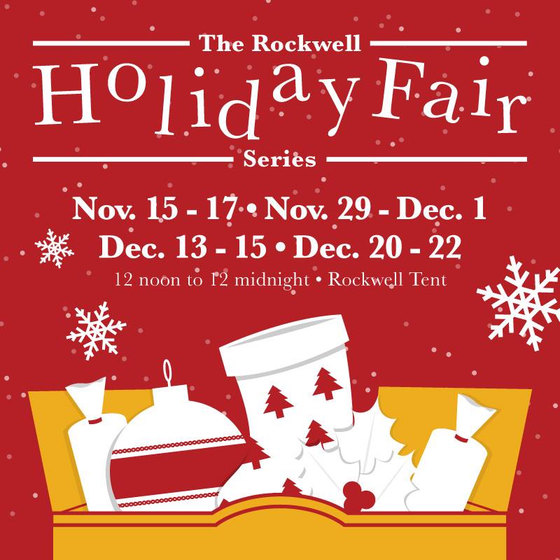  holiday fair rockwell tent november 15 17 2013 12 nn 12 mn november