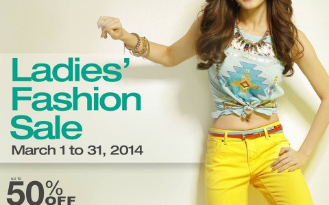 Robinsons Department Store Ladies Fashion Sale March 2014
