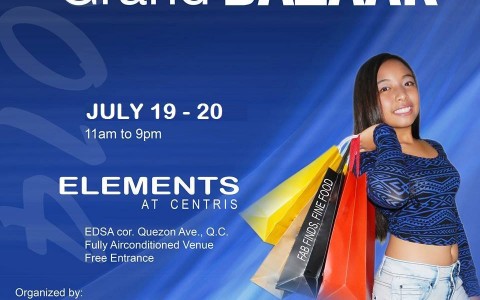 Grand Bazaar @ Elements Tent July 2014