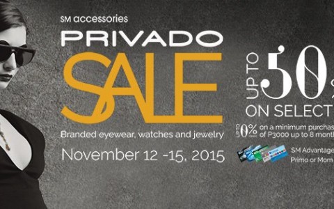 SM Accessories Privado Sale November 2015