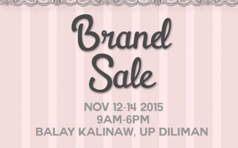 Wacoal Brand Sale @ UP Balay Kalinaw November 2015