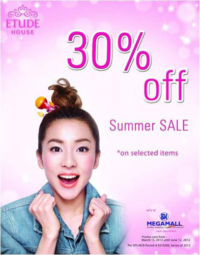 Etude House Summer Sale 2012