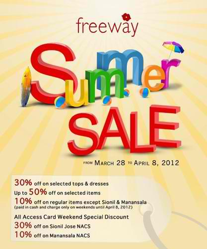 Freeway Summer Sale 2012