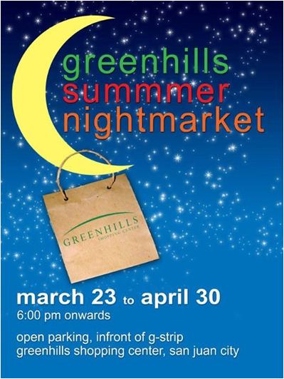 Greenhills Summer Night Market 2012