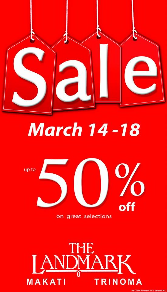 Landmark sale march 2012