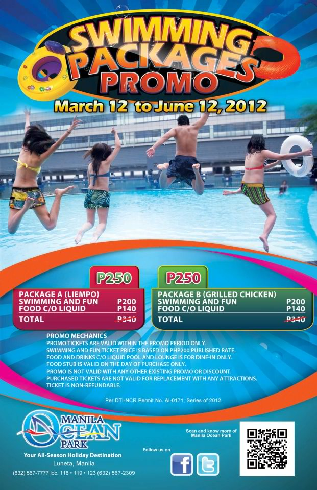 Mla Ocean Park Swimming Package Promo Mar-june-2012