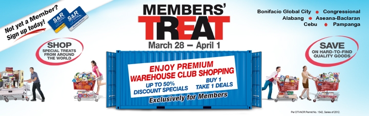 SNR Members Treat March 2012