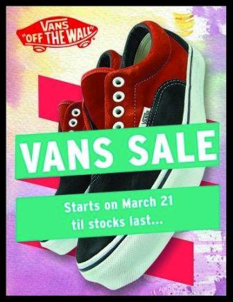 Vans Sale at Triology march 2012