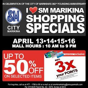 SM Marikina Sale April 2012