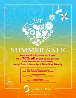 Shangri-la Mall Summer Sale 2012