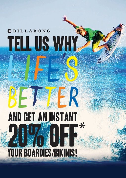 Billabong Rockwell Sale May 2012