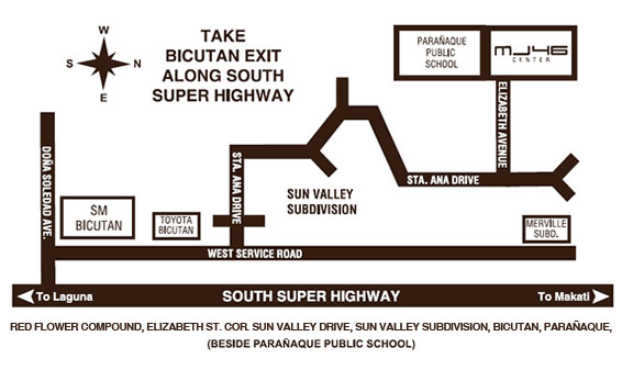 MJ46 Center Location Map