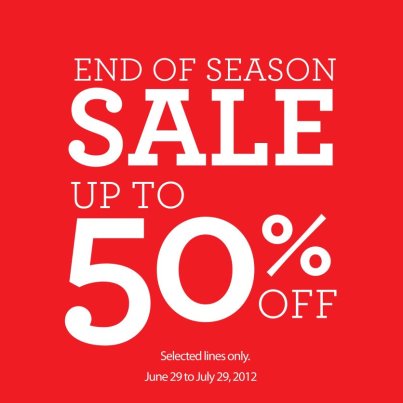 Dorothy Perkins End of Season Sale June - July 2012