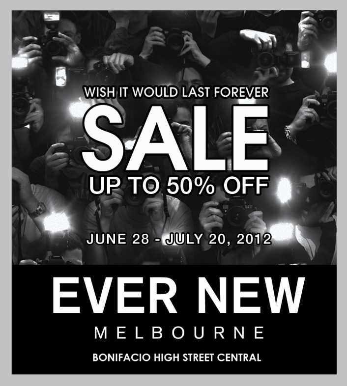 Ever new Melbourne Sale June - July 2012