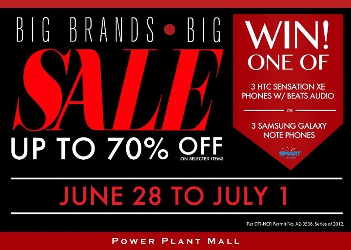 Power Plant Mall Big Brands Sale June 2012