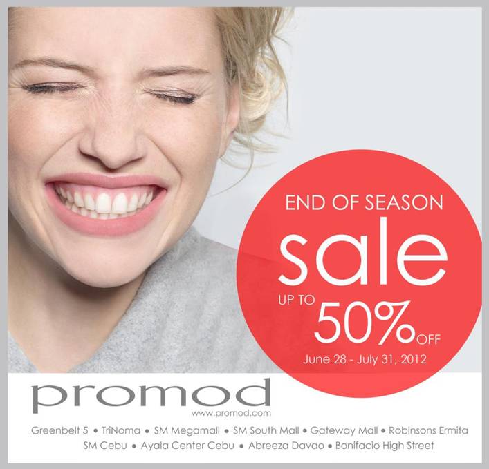 Promod End of Season Sale June - July 2012