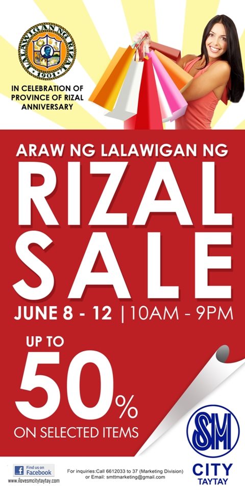 SM City Taytay Sale June 2012