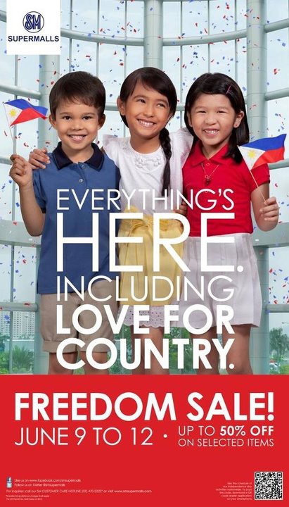 SM Malls Freedom Sale June 2012