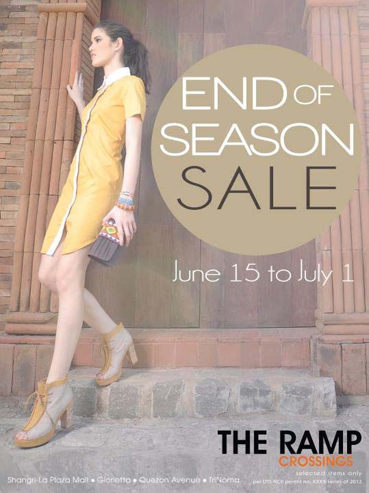 The Ramp Crossings Sale June 15 - July 1, 2012