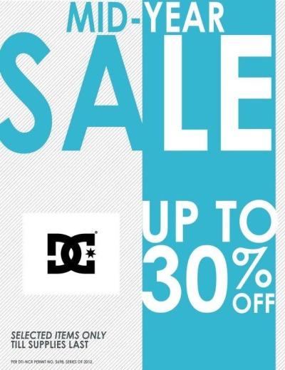 DC Shoes Mid-Year Sale July 2012