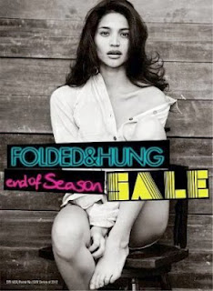 Folded and Hung End of Season Sale June - July 2012