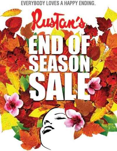 Rustan's End of Season Sale July 2012