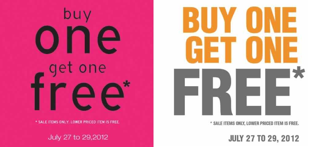 Topman Topshop Buy 1 Get 1 Sale July 2012