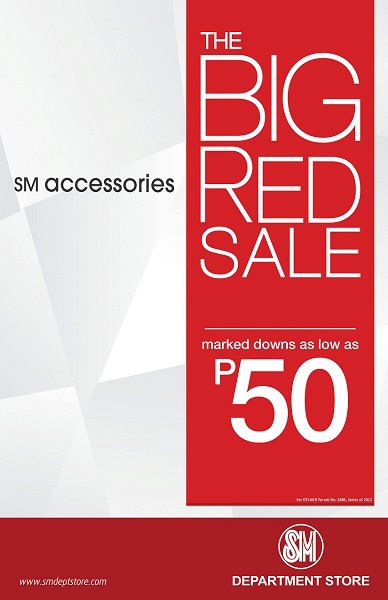 SM Accesoories The Big Red Sale August 2012