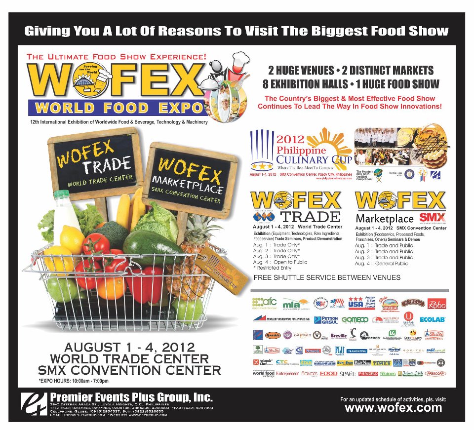 WOFEX @ SMX Convention Center August 2012