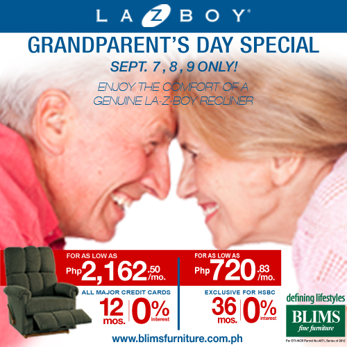 BLIMS Fine Furniture LA-Z-BOY Special Promo September 2012