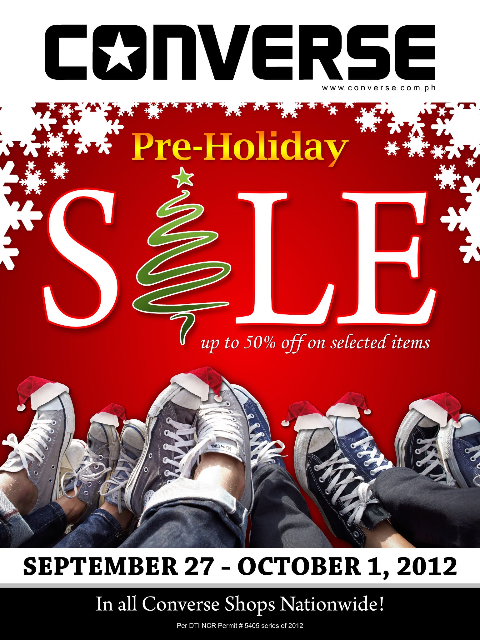 Converse Pre-Holiday Sale September 2012