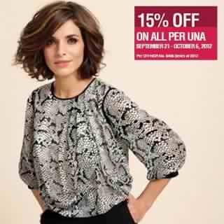 Marks & Spencer Per Una Sale September - October 2012