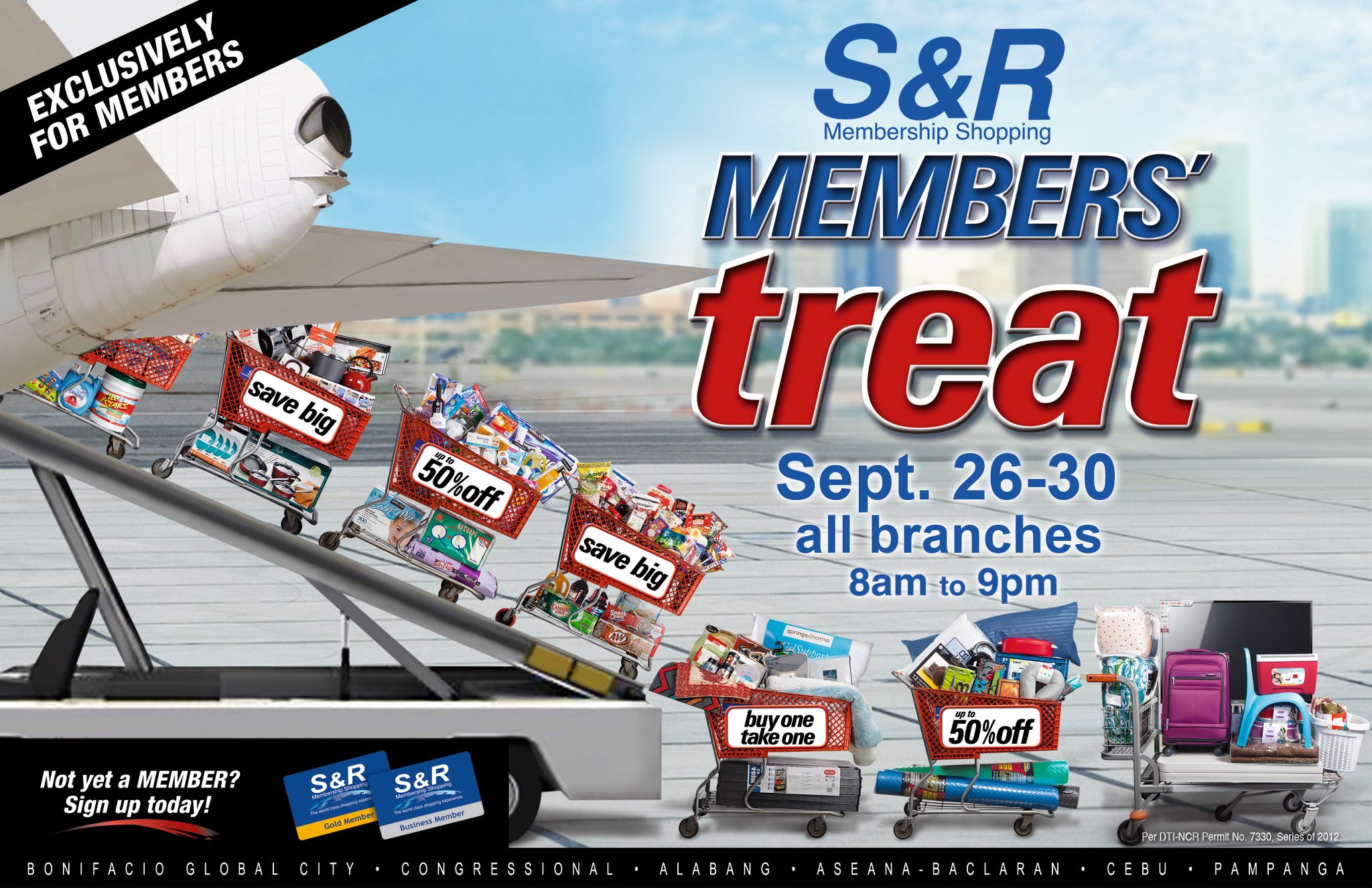 S&R Members' Treat September 2012