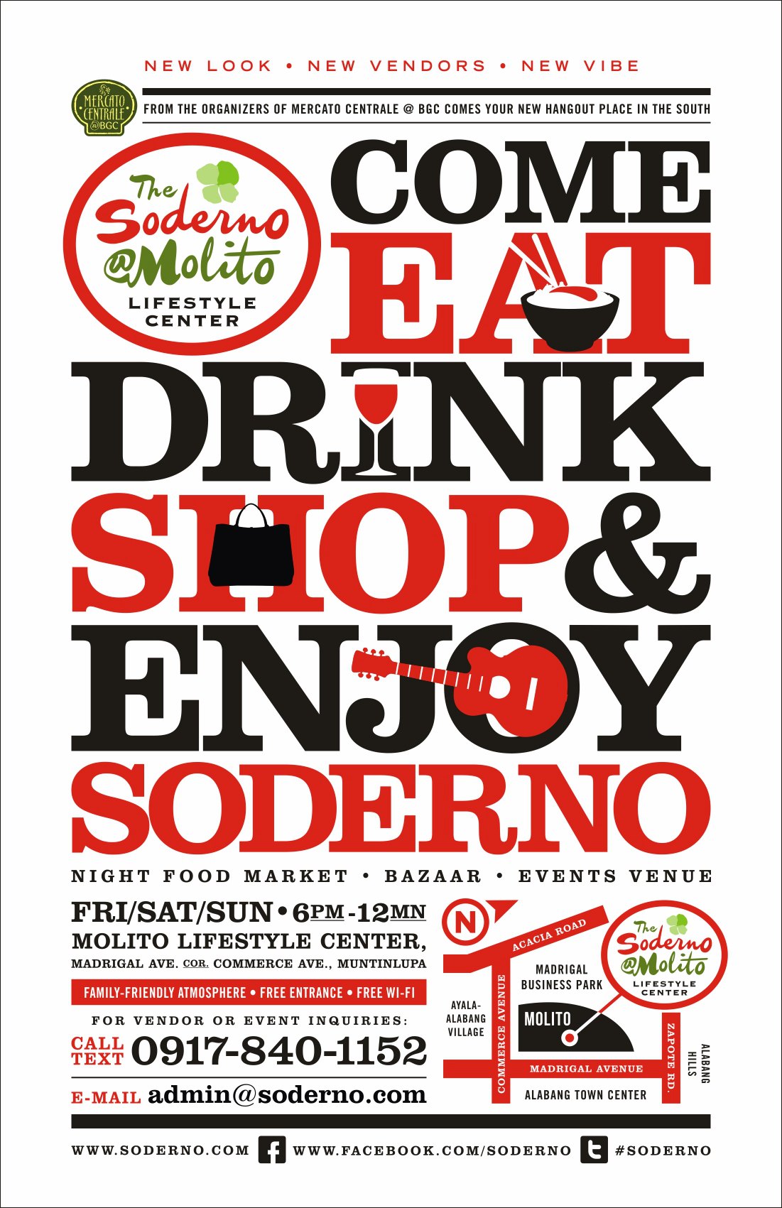 Soderno @ Molito Lifestyle Center 2012