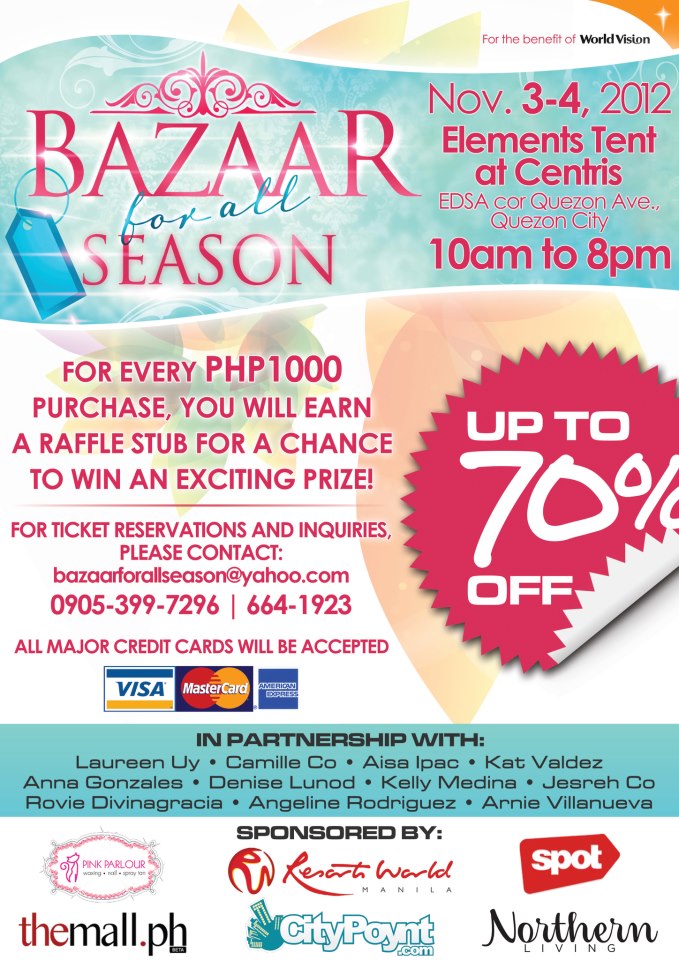 Bazaar For All Season @ Eton Centris November 2012