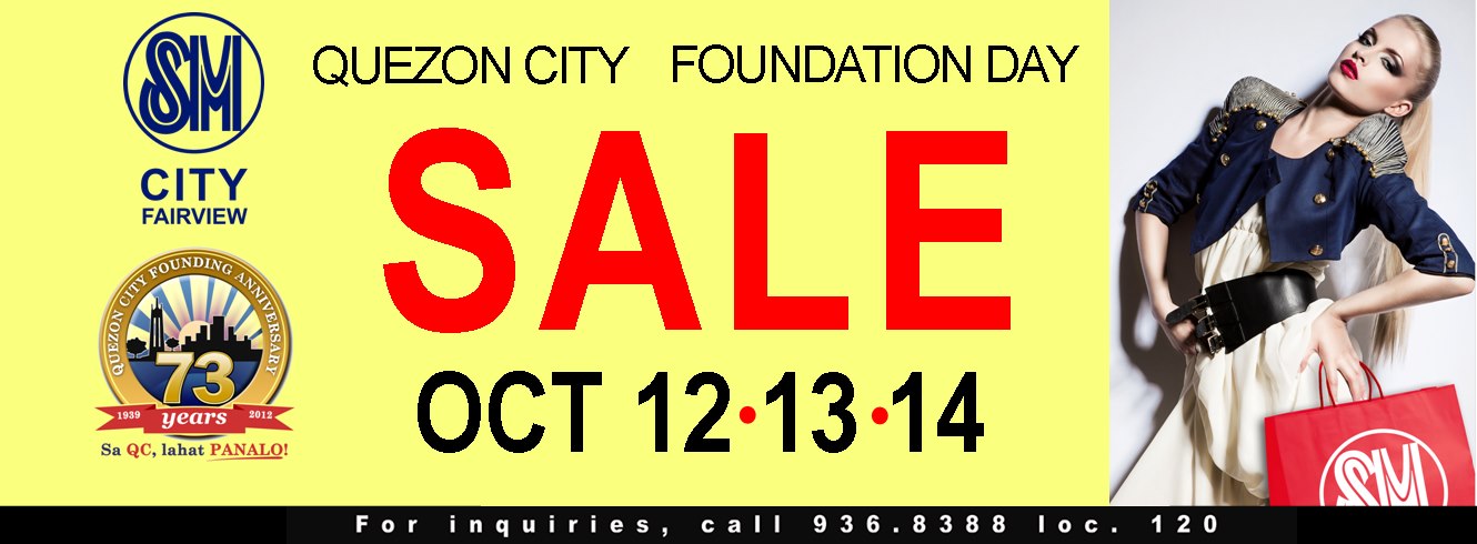 SM City Fairview Sale October 2012