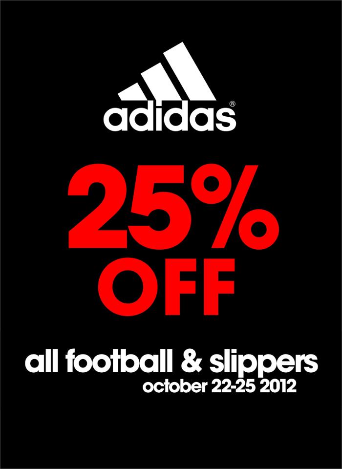 Toby's Sports Adidas Sale October 2012