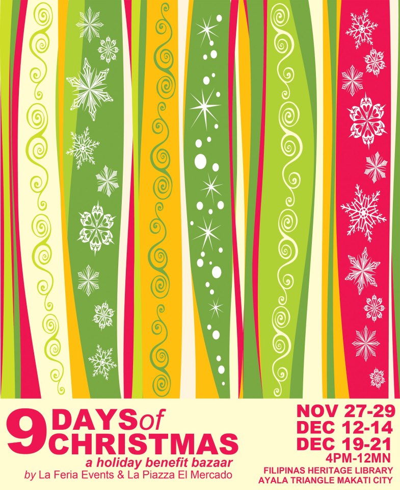 9 Days of Christmas Holiday Bazaar @ Ayala Triangle November - December 2012
