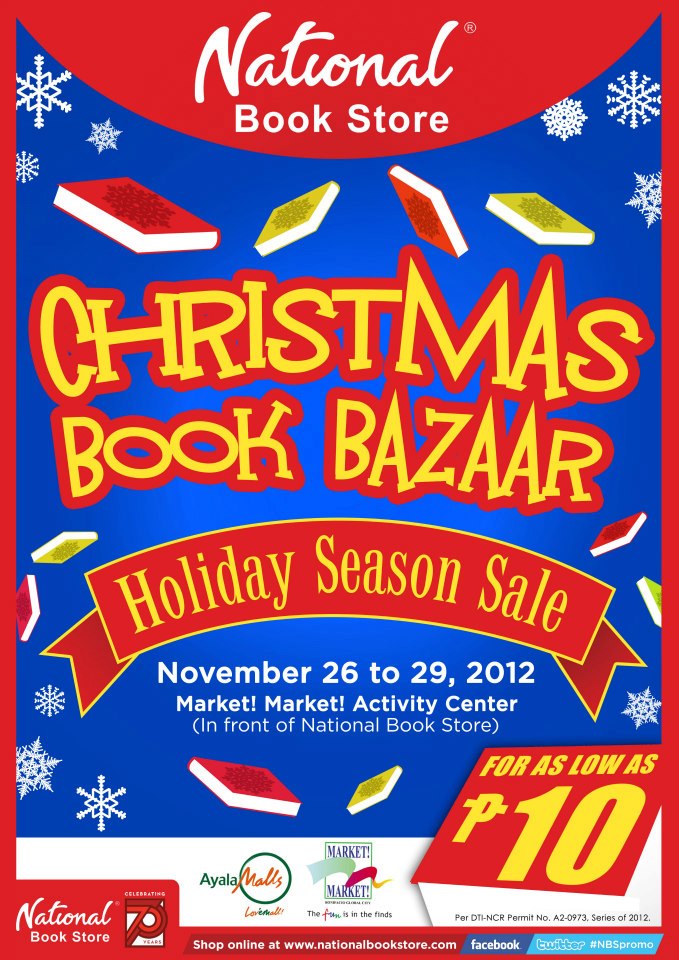 Christmas Book Bazaar Holiday Season Sale @ Market Market November 2012