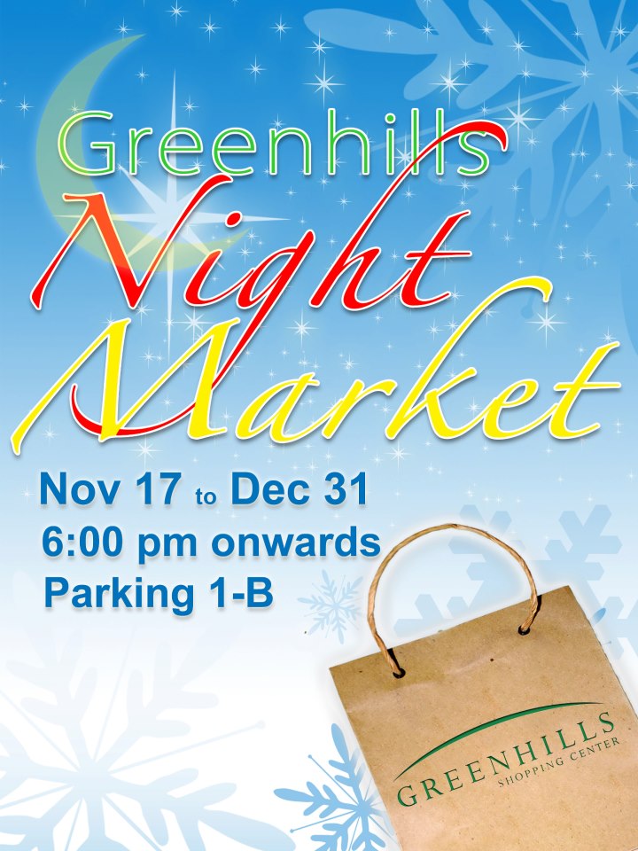 Greenhills Night Market November - December 2012