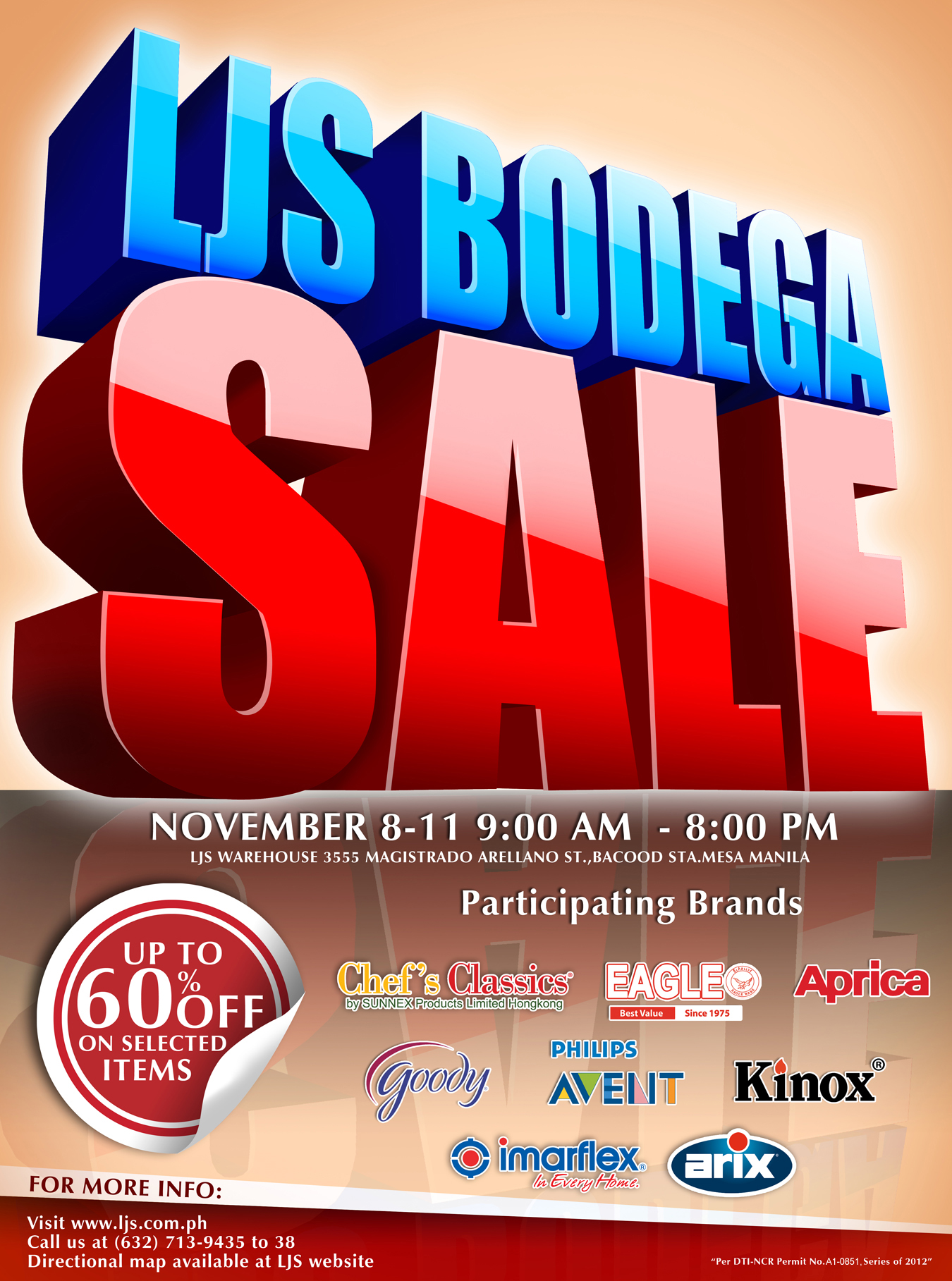 LJS Bodega Sale November 2012