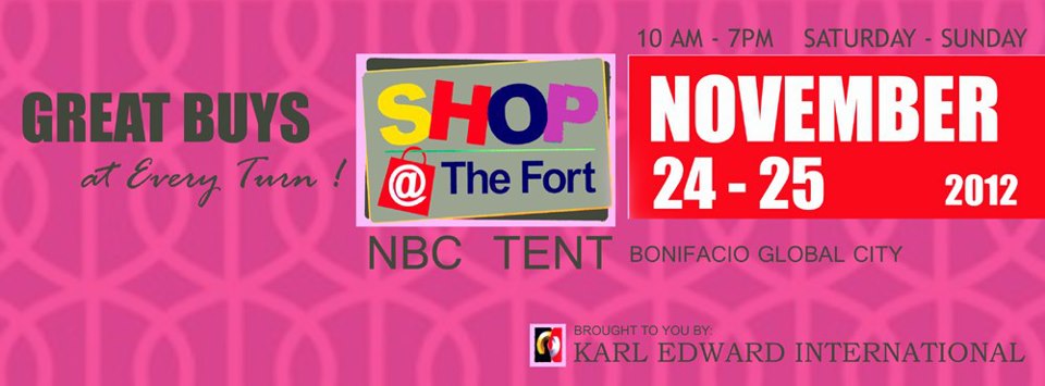 Shop @ The Fort November 2012