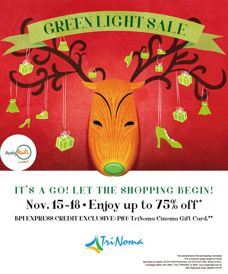 Trinoma Green Light Sale November 2012