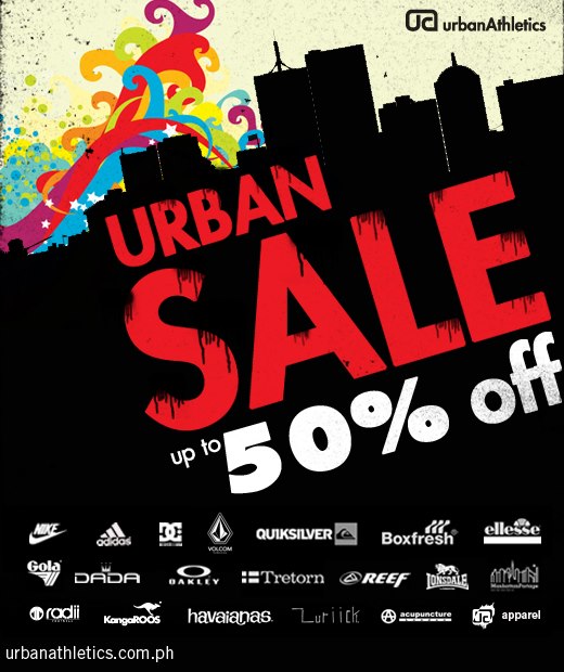 Urban Athletics Anniversary Sale November - December 2012