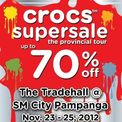 Crocs Supersale @ SM City Pampanga November 2012