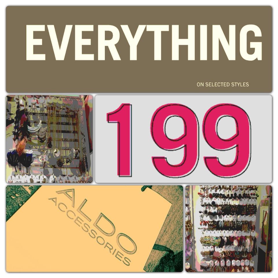 Aldo Accessories Sale December 2012