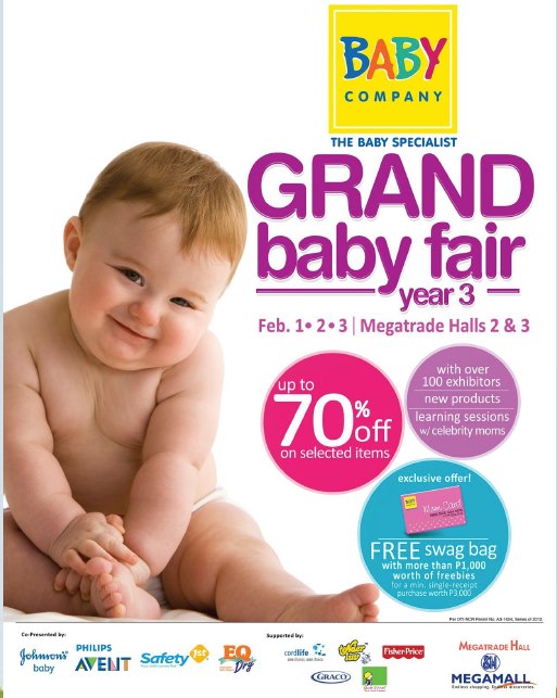 Baby Company Grand Baby Fair @ SM Megatrade Hall February 2013