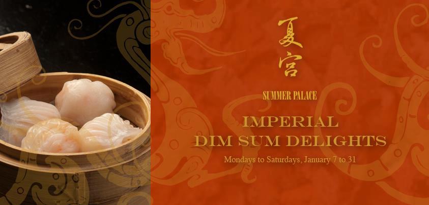 Imperial Dim Sum Delights @ Summer Palace, Edsa Shangri-La Hotel January 2013