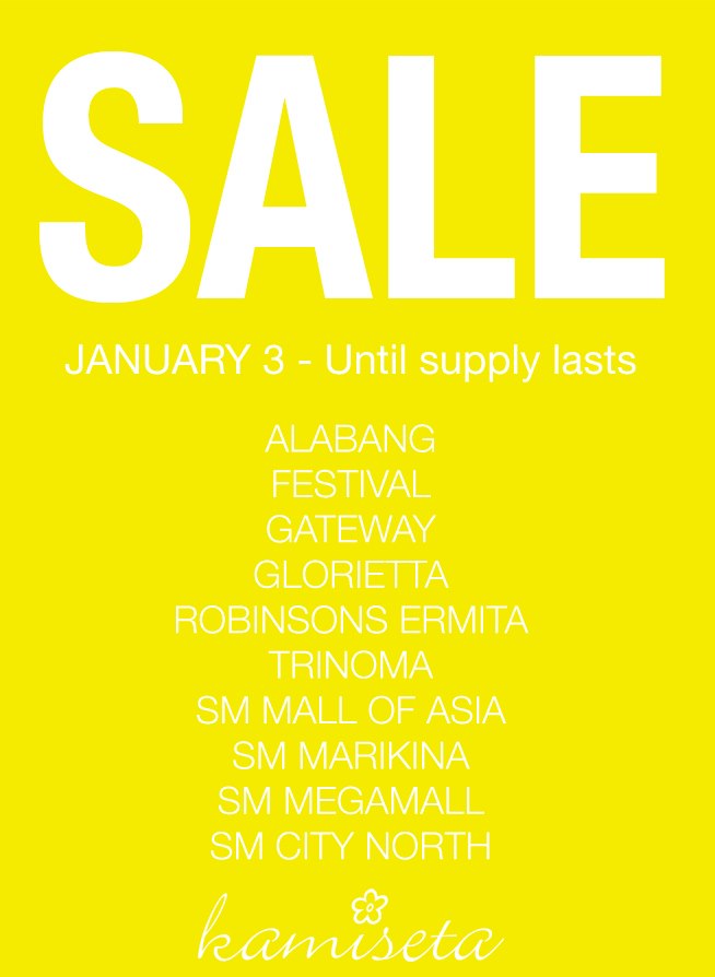 Kamiseta Sale January 2013
